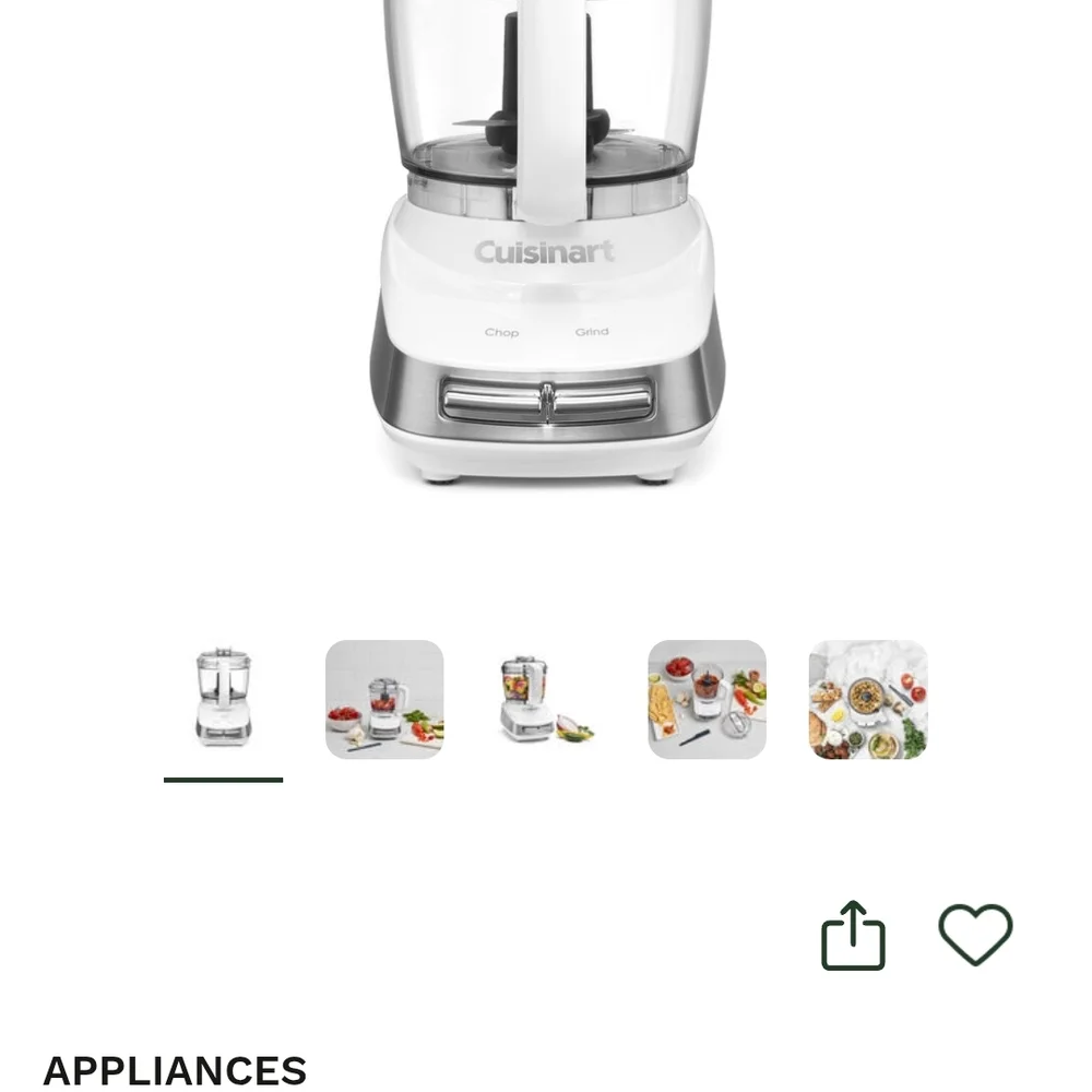Cuisinart 4-Cup Mini Chopper in White - Picture 5 of 5
